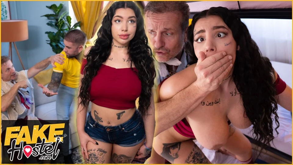 Fake Hostel – Dirty Yoga Teacher creampies his girlfriend in the other room