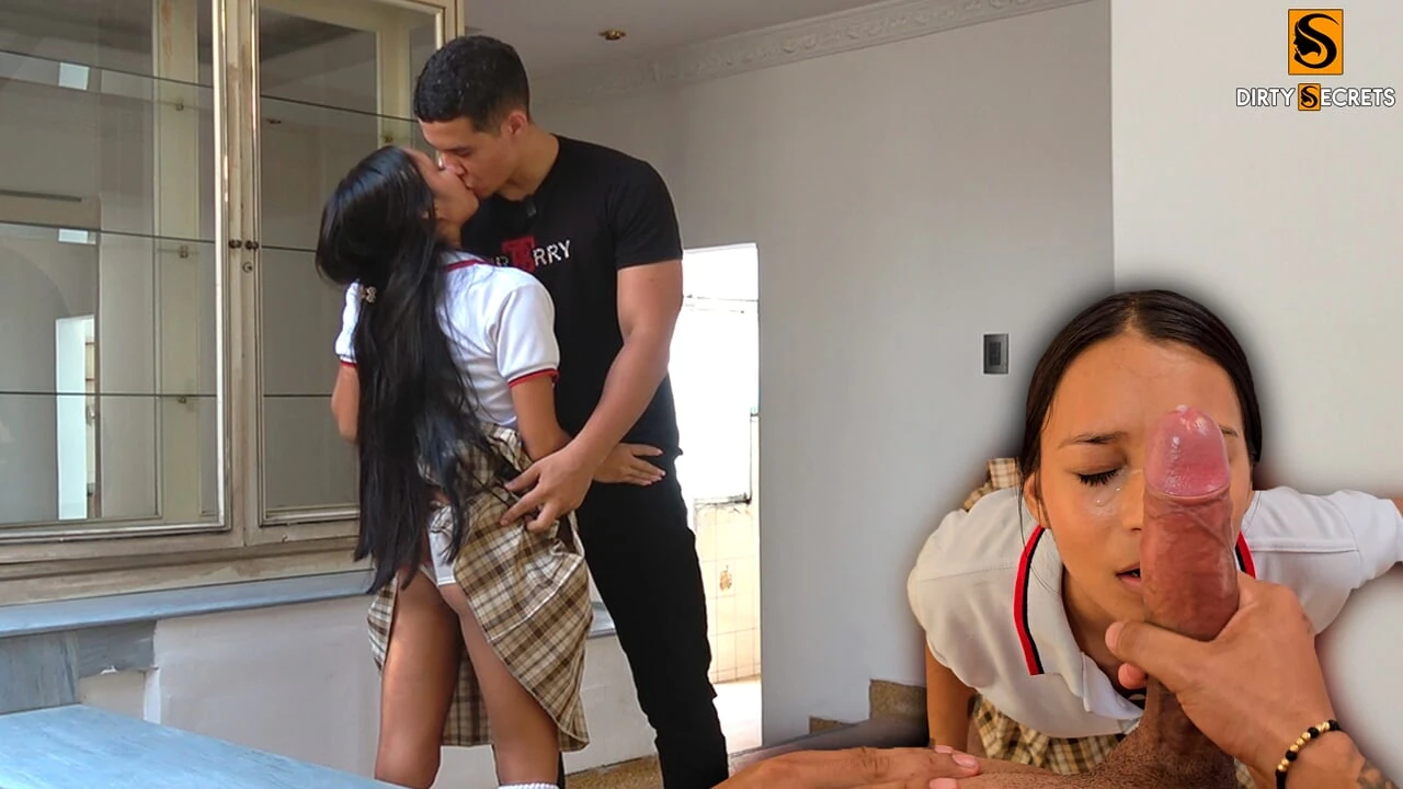 I CHEAT ON MY BOYFRIEND WITH A COUSIN WHO TAKES ME TO FUCK IN AN ABANDONED HOUSE TO DO TO ME EVERYTHING HE TOLD ME IN THE MESSAG