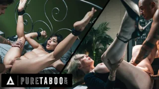 PURE TABOO Submissives Vanessa Sky & Dee Williams Are FREE USE Dominated – SIMULATION